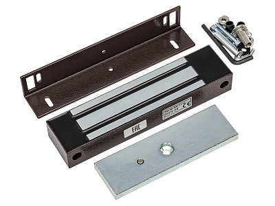 ML-295KB с уголком, Электромагнитный замок ACCORDTEC, 300 кг, накладной