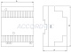 AT-12/30-3 DIN Источник стабилизированного питания ACCORDTEC, 12 В, 3 A