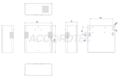 ББП-20 Блок бесперебойного питания ACCORDTEC, 12 В, 2 A