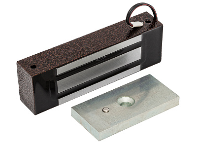 ML-300KB с уголком, Электромагнитный замок ACCORDTEC, 300 кг, накладной