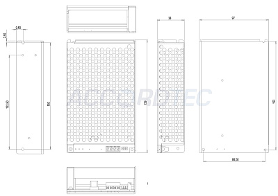 ББП-24 БК Блок бесперебойного питания ACCORDTEC, 24 В, 3 A