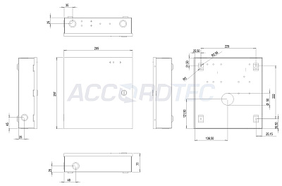 ББП-60 исп.2 Блок бесперебойного питания ACCORDTEC, 12 В, 6 A