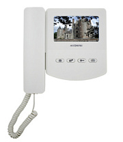 AT-VD433C EXEL WHITE Монитор домофона ACCORDTEC, аналоговый, механические кнопки