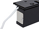 ML-200K-3 Premium Black с уголком, Электромагнитный замок ACCORDTEC, 200 кг, накладной