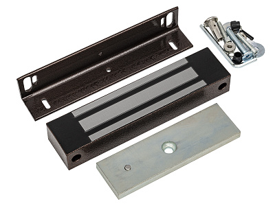 ML-295 KB-2  с уголком, Электромагнитный замок ACCORDTEC, 300 кг, накладной