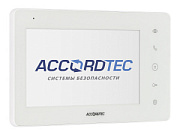 AT-VD710W WH Монитор домофона ACCORDTEC, AHD, сенсорный экран