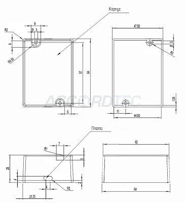 AT-12/15W Источник стабилизированного питания ACCORDTEC, 12 В, 1,5 A