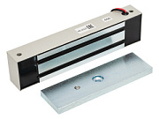 ML-350N с уголком, цвет Серый, Электромагнитный замок ACCORDTEC, 400 кг, накладной