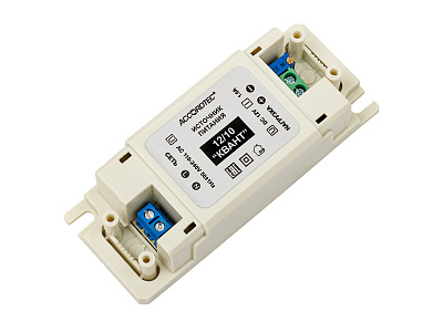 AT-12/10 КВАНТ Источник стабилизированного питания ACCORDTEC, 12 В, 1 A