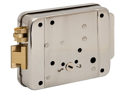 AT-EL101WN Электромеханический замок ACCORDTEC, накладной