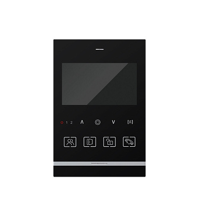 AT-VD434 BL Muon Монитор видеодомофона ACCORDTEC CVBS, 4,3", аналоговый