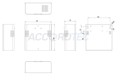 ББП-60 Блок бесперебойного питания ACCORDTEC, 12 В, 6 A