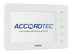 AT-VD710W WH Монитор домофона ACCORDTEC, AHD, сенсорный экран