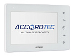 AT-VD720W WH Монитор домофона ACCORDTEC, AHD, сенсорные кнопки