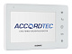 AT-VD720W WH Монитор домофона ACCORDTEC, AHD, сенсорные кнопки