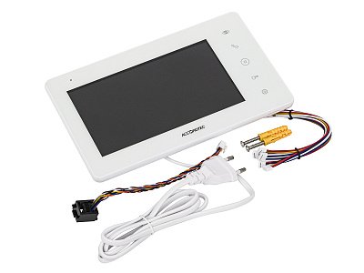 AT-VD710W WH Монитор домофона ACCORDTEC, AHD, сенсорный экран
