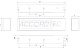 ML-395 KB Электромагнитный замок ACCORDTEC, 500 кг, накладной