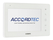 AT-VD760C/SD WH Монитор домофона ACCORDTEC, AHD, сенсорный экран