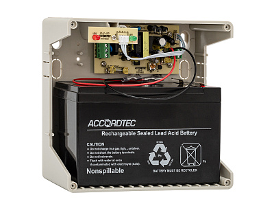 ББП-20 исп.1 Серый, Блок бесперебойного питания ACCORDTEC, 12 В, 2 A