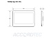 AT-VD100C/SD WH Монитор домофона ACCORDTEC, AHD, сенсорные кнопки