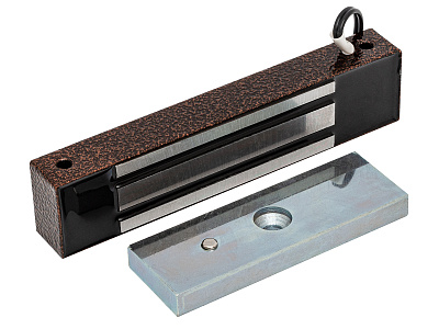 ML-180KB с уголком, Электромагнитный замок ACCORDTEC, 200 кг, накладной