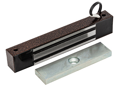 ML-100KB с уголком, Электромагнитный замок ACCORDTEC, 100 кг, накладной