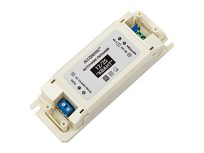 AT-12/25 КВАНТ Источник стабилизированного питания ACCORDTEC, 12 В, 2,5 A