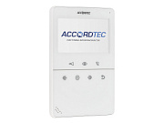 AT-VD432C WH Монитор домофона ACCORDTEC, аналоговый, сенсорные кнопки