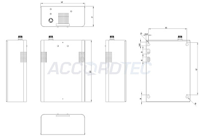 ББП-50 исп. 1 Блок бесперебойного питания ACCORDTEC, 12 В, 5 A