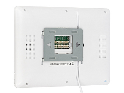 AT-VD100C/SD WH Монитор домофона ACCORDTEC, AHD, сенсорные кнопки