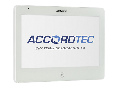 AT-VDA101C/SD WH Монитор домофона ACCORDTEC, AHD, сенсорный экран