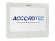 AT-VDA101C/SD WH Монитор домофона ACCORDTEC, AHD, сенсорный экран