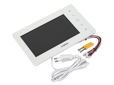 AT-VD760C/SD WH Монитор домофона ACCORDTEC, AHD, сенсорный экран