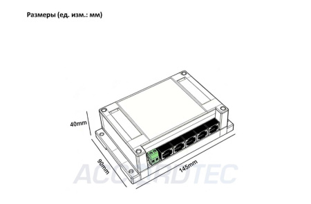 AT-VD 621 WH Компонент многоквартирной системы ACCORDTEC