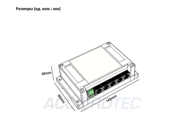 AT-VD 621 WH Компонент многоквартирной системы ACCORDTEC