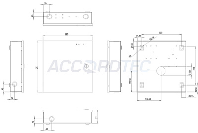ББП-40 исп.2 Блок бесперебойного питания ACCORDTEC, 12 В, 4 A