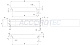 ML-400K с уголком, цвет Серый, Электромагнитный замок ACCORDTEC, 400 кг, накладной