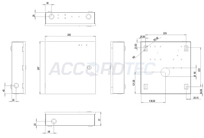 ББП-80 исп.1 Блок бесперебойного питания ACCORDTEC, 12 В, 8 A
