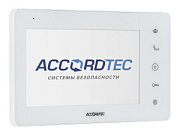 AT-VDA752C/SD WH  Монитор домофона ACCORDTEC, AHD, сенсорные кнопки