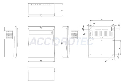 ББП-60 исп. 1 Блок бесперебойного питания ACCORDTEC, 12 В, 6 A