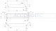 ML-295K с уголком, цвет белый, Электромагнитный замок ACCORDTEC, 300 кг, накладной