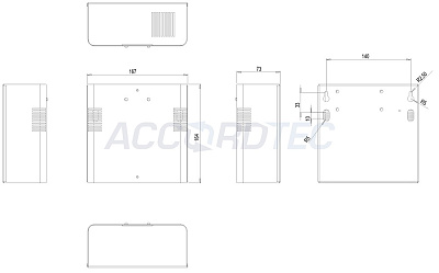 ББП-40 Блок бесперебойного питания ACCORDTEC, 12 В, 4 A