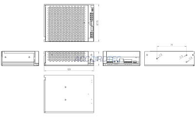 ББП-50 ТР БК Блок бесперебойного питания ТР 043/2017 ACCORDTEC, 12 В, 5 A