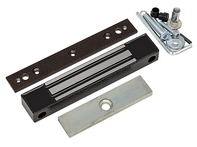 ML-100KB с планкой, Электромагнитный замок ACCORDTEC, 100 кг, накладной