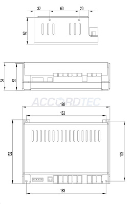 ББП-50 POE Блок бесперебойного питания ACCORDTEC, 48 В, 5 A