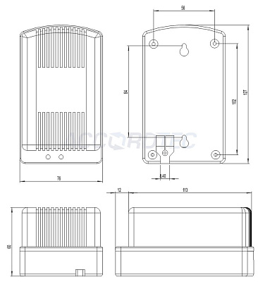 AT-12/15 Источник стабилизированного питания ACCORDTEC, 12 В, 1,5 A