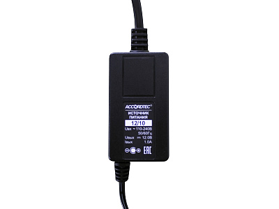 AT-12/10 Источник стабилизированного питания ACCORDTEC, 12 В, 1 A