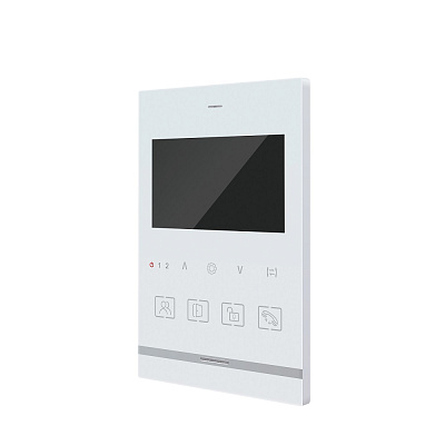 AT-VD434 WH Muon Монитор видеодомофона ACCORDTEC CVBS, 4,3", аналоговый