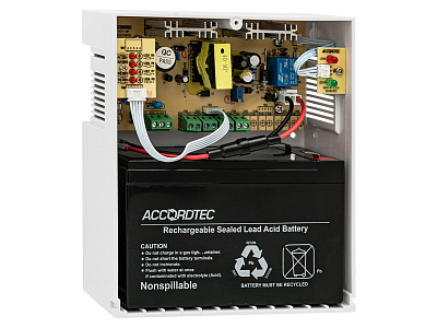 ББП-40 v.4 исп. 1 Блок бесперебойного питания ACCORDTEC, 12 В, 4 (4 х 1А)