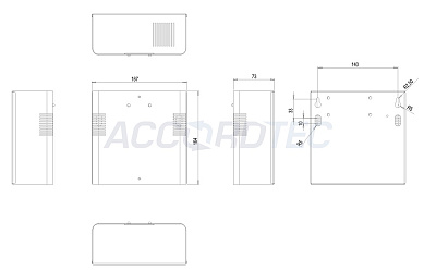 ББП-30N Блок бесперебойного питания ACCORDTEC, 12 В, 3 A